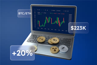 Technology visualisation of an AI automated trading system on Profitego Fundbox